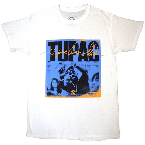Shirt tupac insegna logo - t-shirt, la