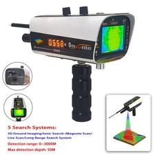 GR DeepSeeker Laser 3D a Lungo Raggio Oro Metal Detector 5 Sistemi di Ricerca 3000M 50M