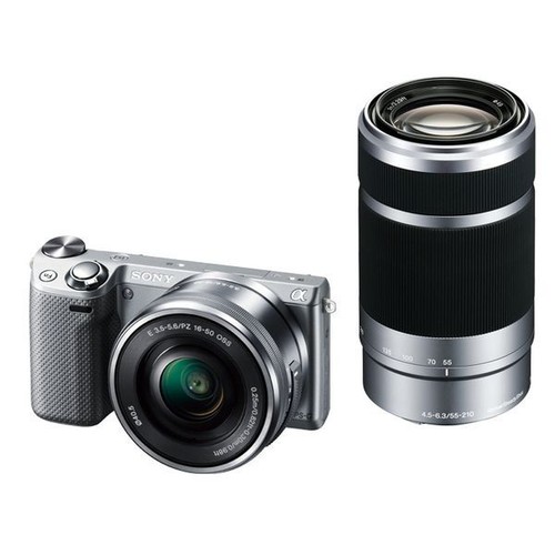 Used sony nex double zoom - used,