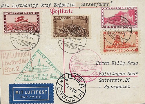 Graf zeppelin 1930 giro - giro, del