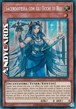 SACERDOTESSA CON GLI OCCHI DI BLU • Segreta • LCKC IT016 • Unl • Yugioh!