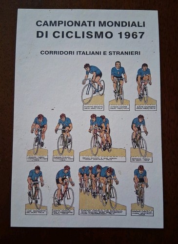 Cartolina campionati mondiali - cartolina,