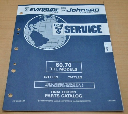 Omc johnson evinrude 70 - omc, 60