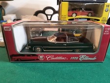 cadillac eldorado 1973 anson 1 18 nera in scatola originale 