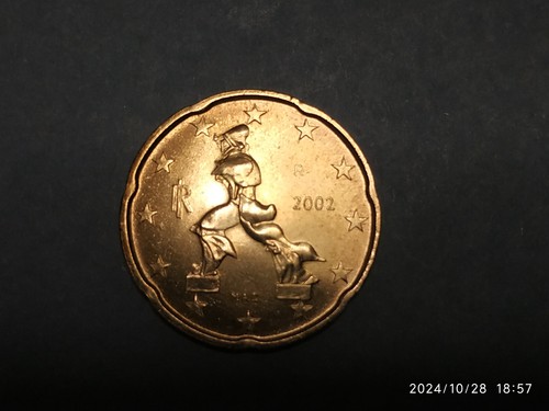 Centesimi euro italia 2002 - 20,