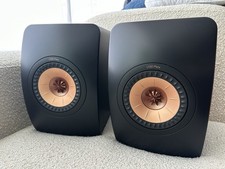 KEF LS50 Meta diffusori da scaffale nero carbonio, coppia