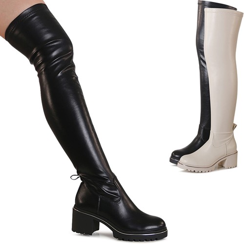 Stivali donna overknee in - overknee,