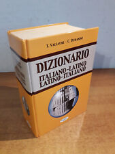 DIZIONARIO Italiano-Latino e Latino-Italiano - Latina Vallauri-Durando, 1^ 2000
