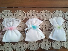 SACCHETTO BOMBONIERA con tela