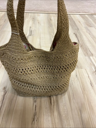 Borsa lina all uncinetto - lina, all'uncinetto