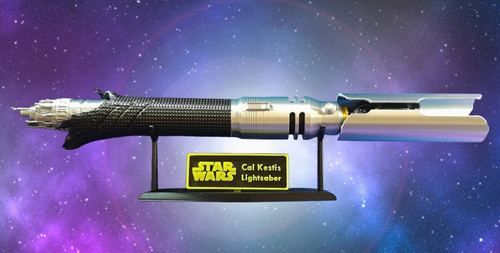 Cal lightsaber stand fallen - &,