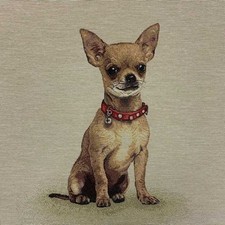 Pannello Gobelin Cane Chihuahua 45x45 Cm 4876