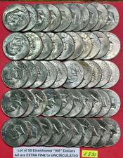 Lotto di 50 monete da dollari