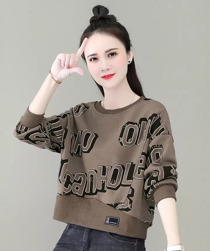 Maglia shirt felpa - felpa, donna