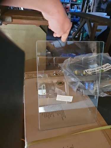 Vetro scorrevole porta