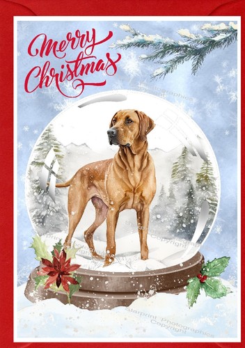 Biglietto natale rhodesian - di,