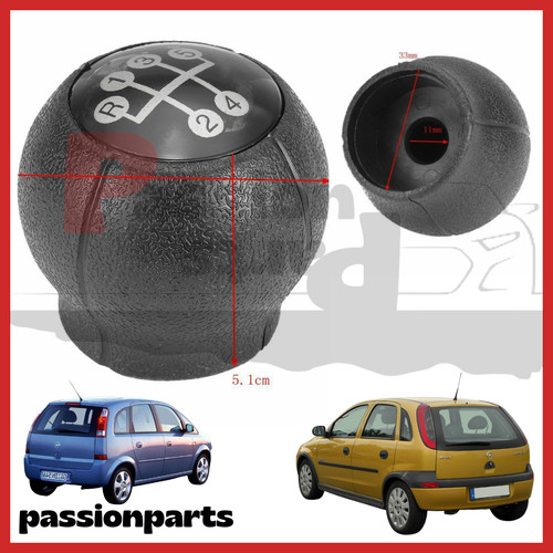 Pomello leva cambio opel - leva, corsa