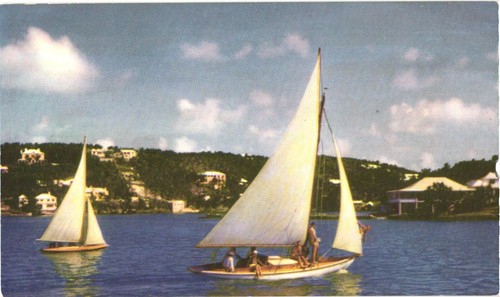 Cartolina hamilton harbour - cartolina,