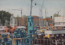 MILANO - FIERA 1957 - Largo del Lavoro - Piazzale delle Macchine Edili
