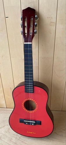 Janod circus red mini - red, chitarra