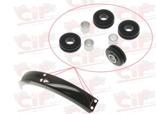 SET 4 GOMMINI E 4 DISTANZIALI PER FISSAGGIO PARAFANGO POSTERIORE CIAO PX CIF