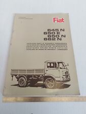 catalogo ricambi carrozzeria originale 1964 Fiat 645 650 662 N E 645N 650E 650N