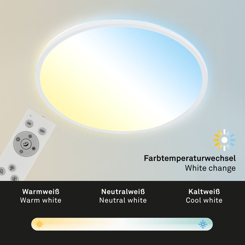 Pannello led briloner cct - briloner, Ø48