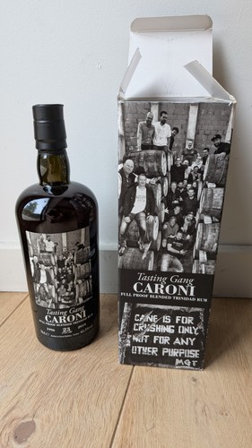 Rhum caroni tasting - rhum, gang