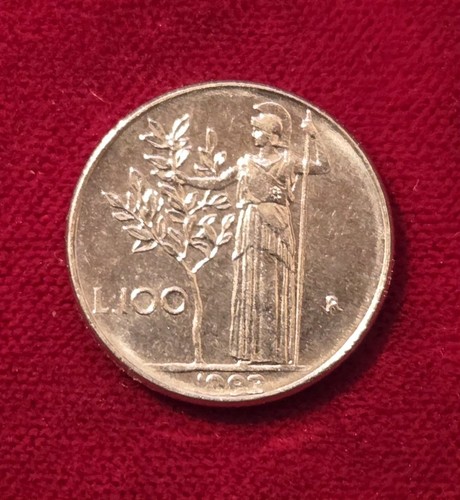 Moneta 100 lire misura piccola - misura,