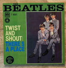 THE BEATLES ITALIE SLEEVE