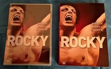 Rocky IV V VI Sylvester Stallone Cofanetto Dvd  Leggi Inserzione