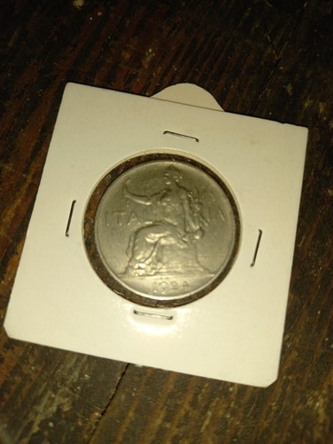 Moneta buono lira 1924 - lira,