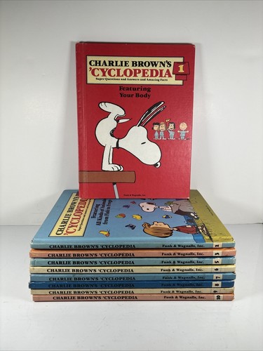 Charlie brown cyclopedia set - brown's,