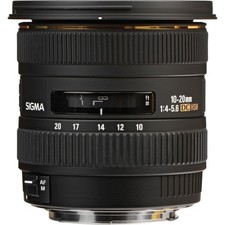 Sigma 10-20mm f/4-5.6 EX DC