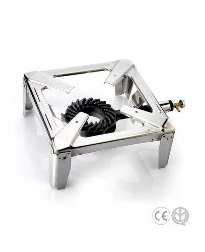 Fornellone gas drago inox - gas,