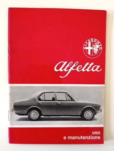 Alfa romeo alfetta uso e - -,