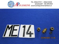 RACCORDI BICONO OTTONE COMPRESSORE ARIA FRENI FIAT OM IVECO MARELLI (12X1 ø 8mm)