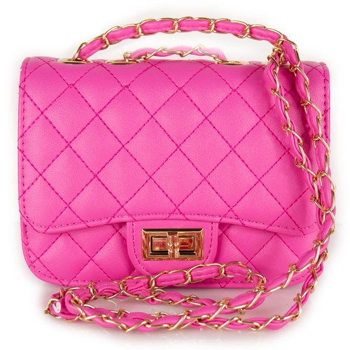 Borsetta fuxia trapuntata