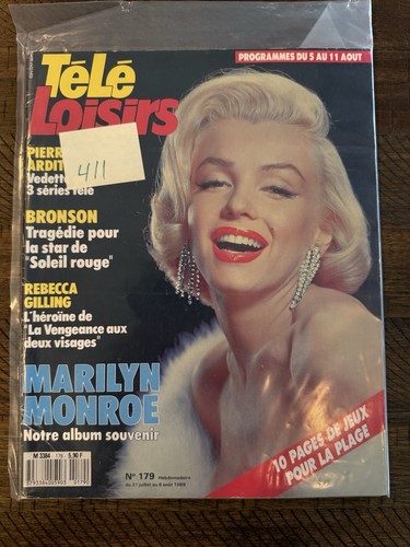 Télé loisirs marilyn monroe - loisirs,