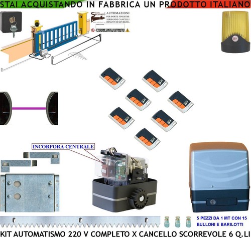Cancello elettrico scorrevole - cancello,