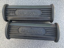 COPPIA PEDANE POGGIAPIEDI GOMMA MALANCA foro diam. 14