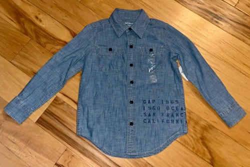 Camicia chambray con bottoni - camicia,