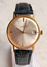 Eberhard CAL 263-12 meccanico manuale placcato oro 34 mm data