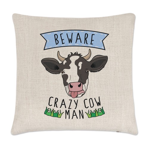 Beware pazzo mucca uomo - beware,