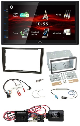 Jvc usb bluetooth volante dab - bluetooth,