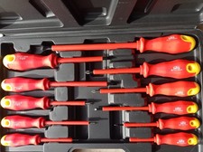 Set cacciaviti elettricista isolati 11 pezzi 1000 V VDE - Professional S