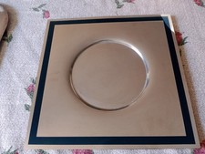 Vassoio Sambonet Quadrato Anni 80 Vintage 