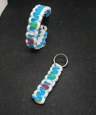 Bracciale + Portachiavi napoli Scudetto Italia Tricolore 2025 - Su Misura 