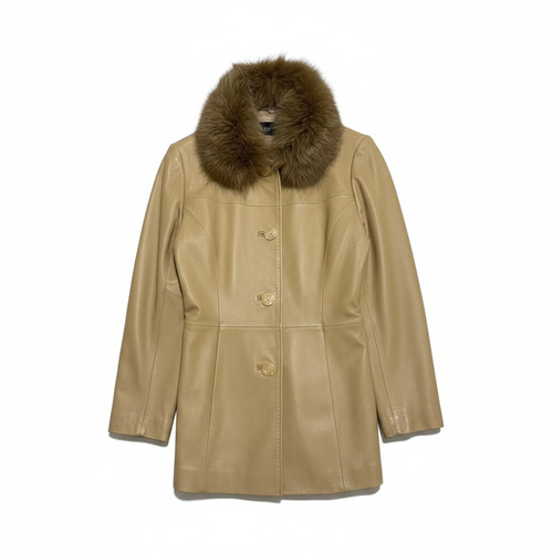 Cappotto vera pelle di - cappotto,