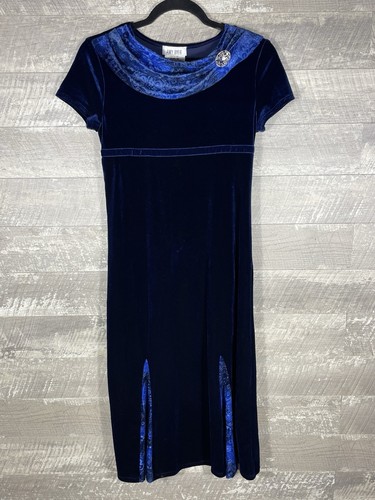 Abito vintage blu royal
